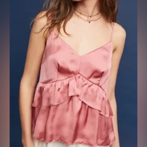 Maeve Harrison Ruffled Cami- Size XS - Picture 1 of 6